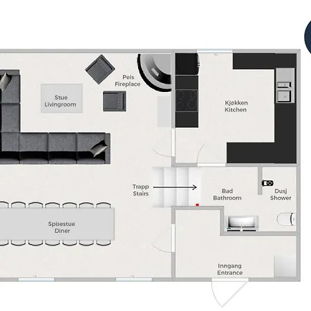 Chaleter Hytta Idyll *